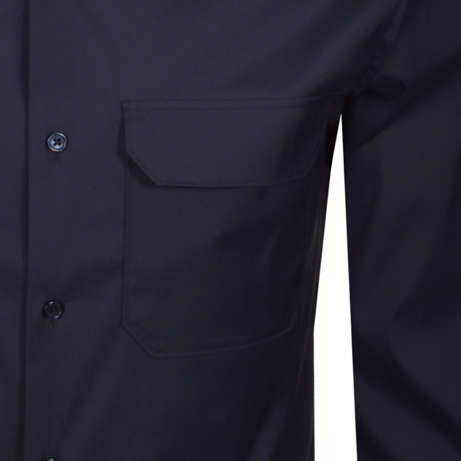 Alternative Image for ProductBOSS Jalen Slim Fit Long Sleeve Shirt Navy3